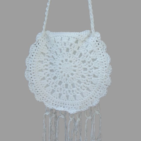 Wedding Bag, Crochet Wedding Purse , Evening Bag by Claudia's Crochet Creations - Picture 1 of 13